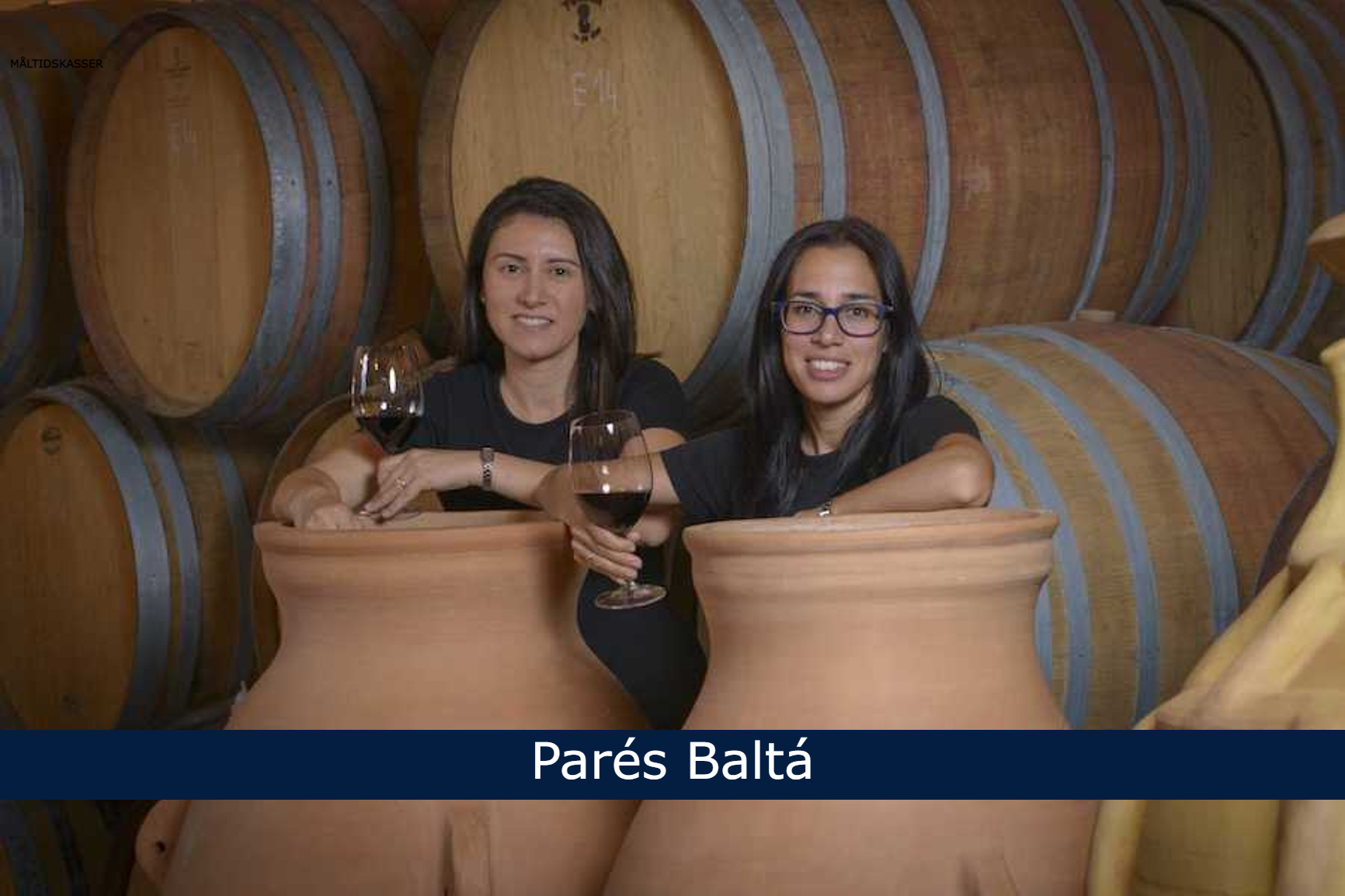 Mød vores søde leverandører og se de lækre vine fra vinhuset Parés Baltá